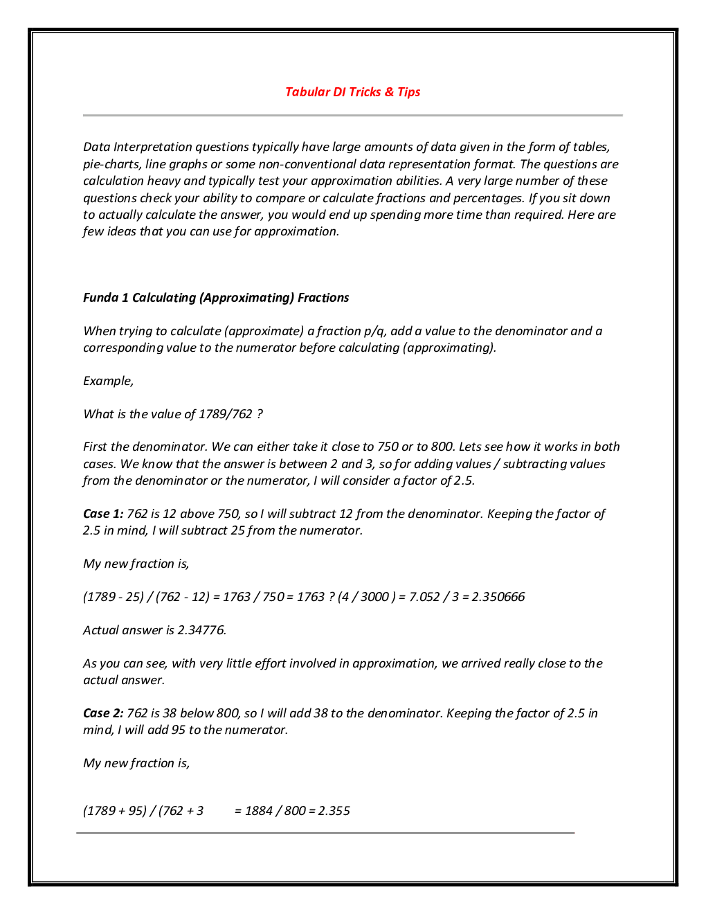 Tabulation MCQs Study Material For All Competitve Exam - Page 2