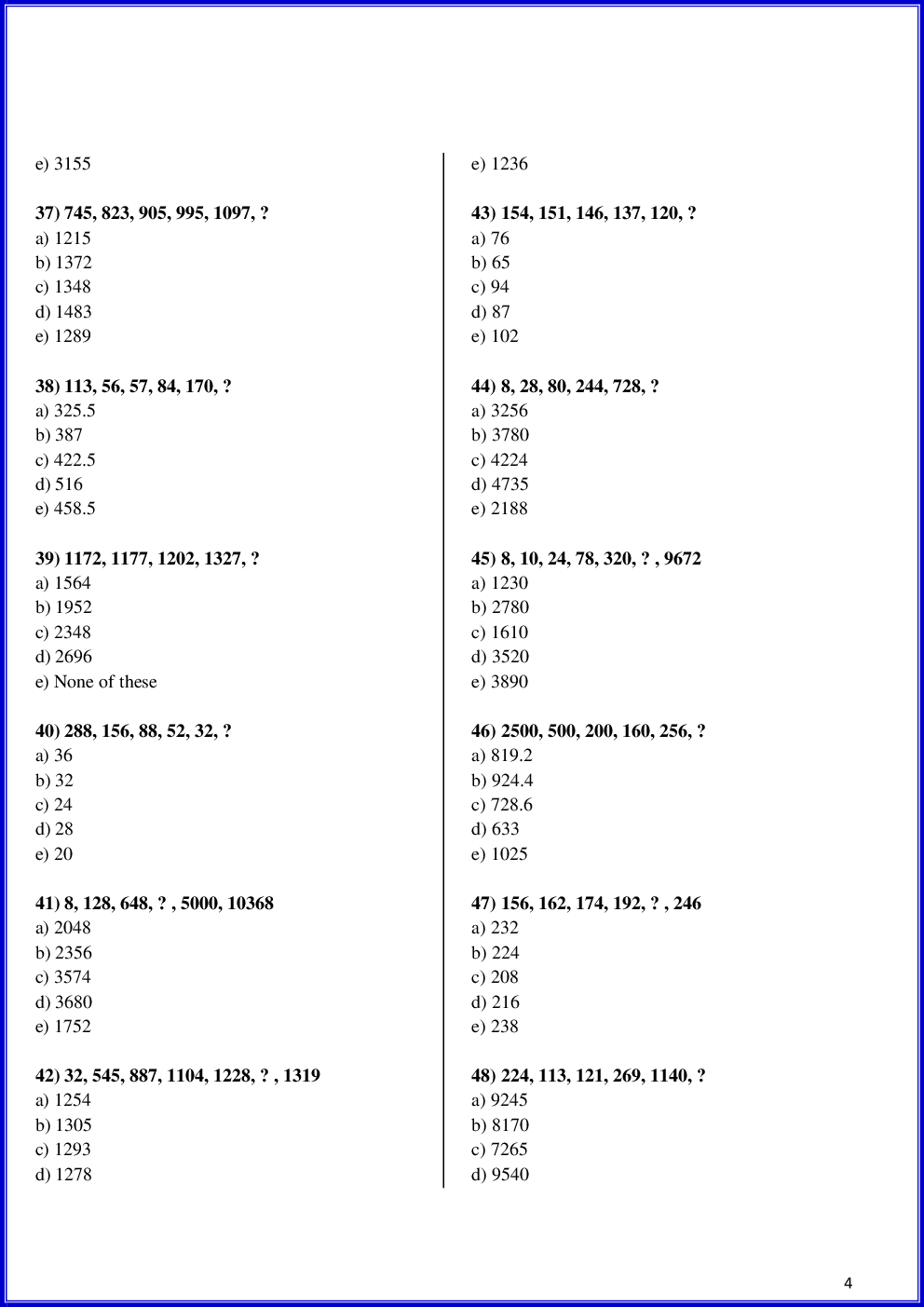 Sequence and Series Study Material For All Competitve Exam - Page 5