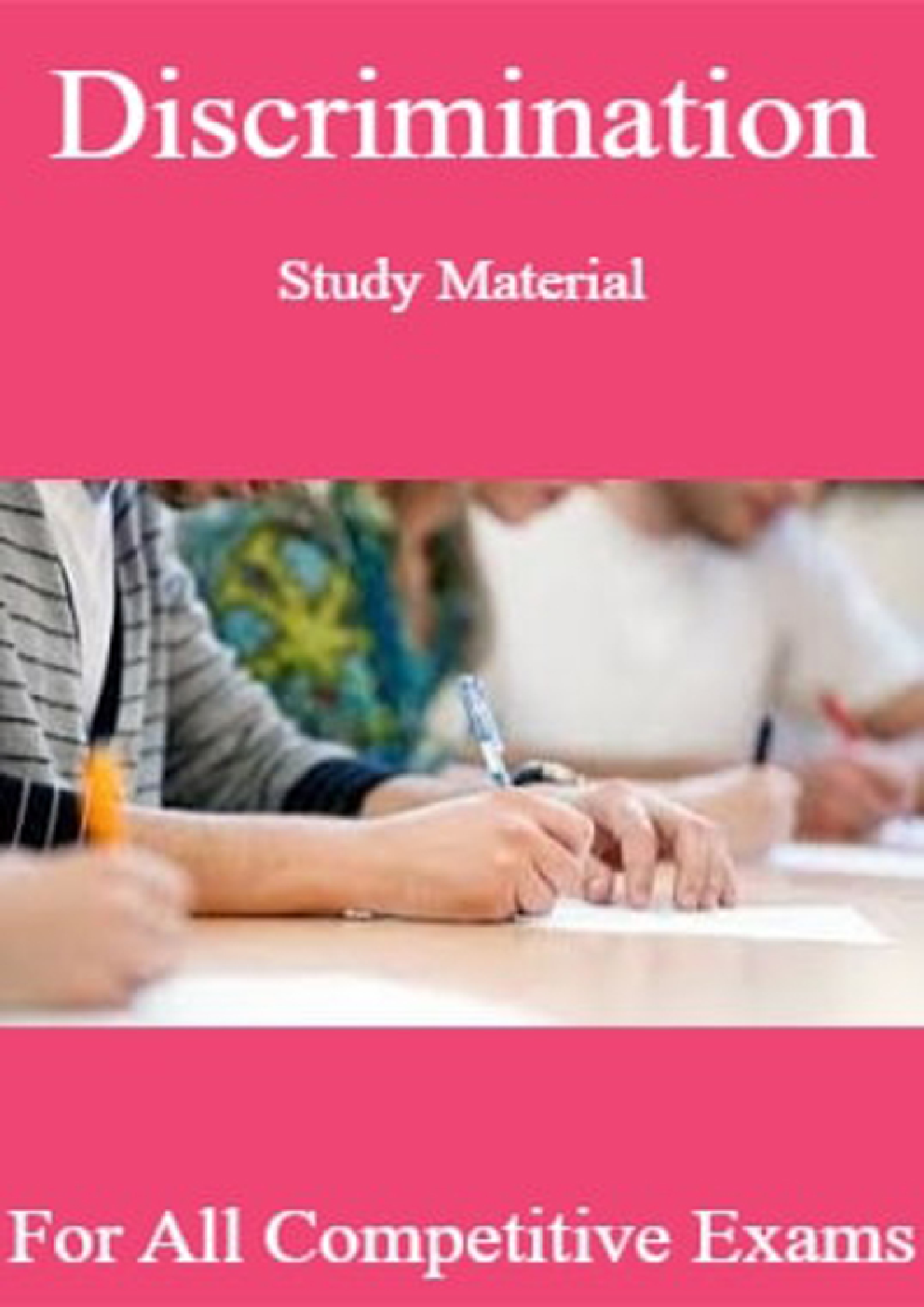 Discrimination Study Material For All Competitive Exams - Page 1