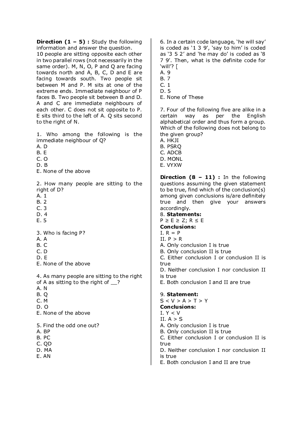 IBPS RRB Previous Year Question Paper-1 With Solutions-2019 - Page 2