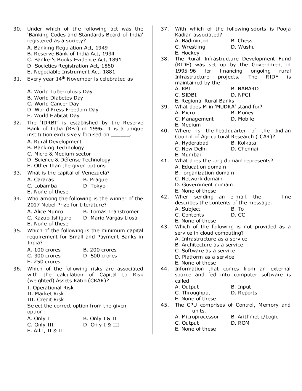 IBPS RRB Previous Year Question Paper-2 With Solutions-2017 - Page 4