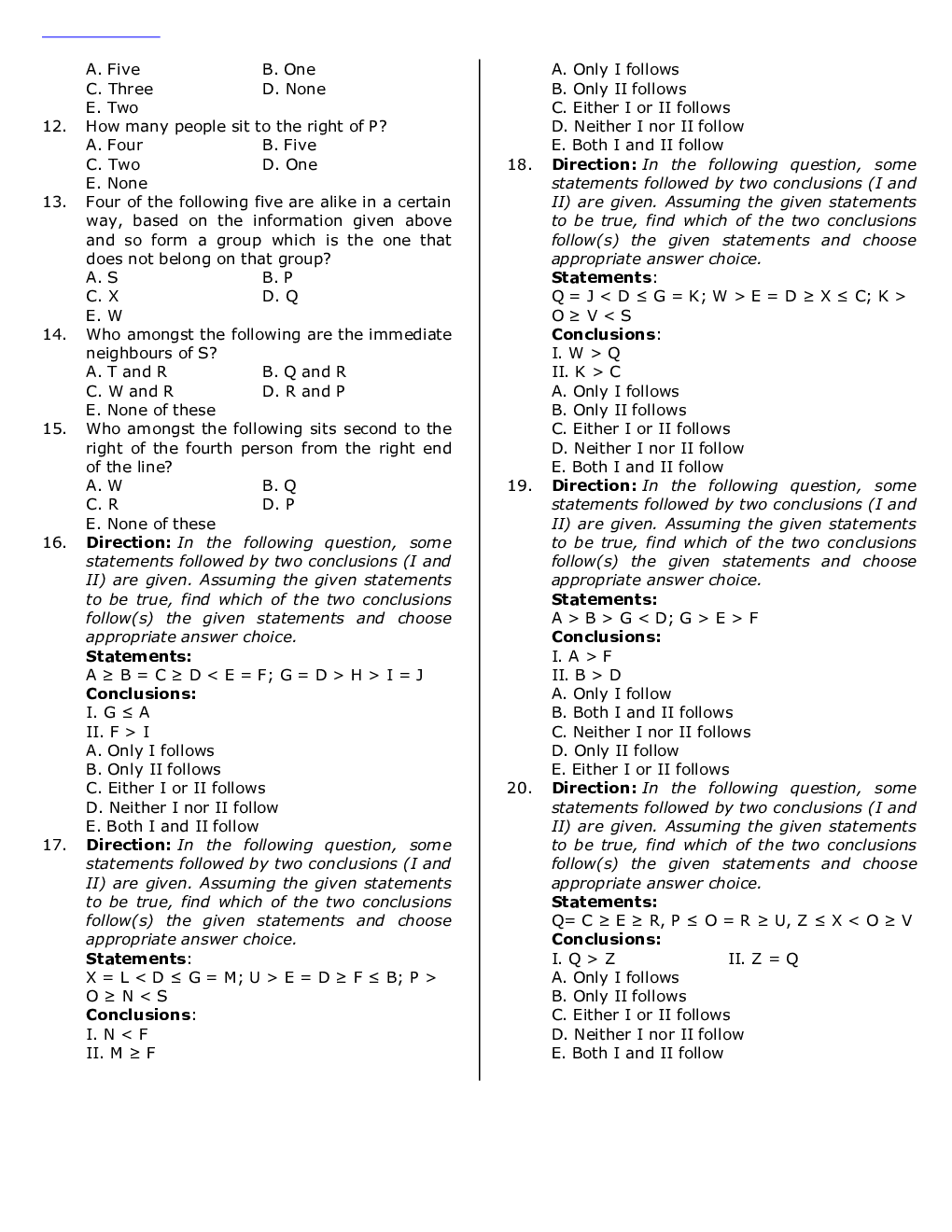 IBPS RRB Previous Year Question Paper-2 With Solutions-2018 - Page 3