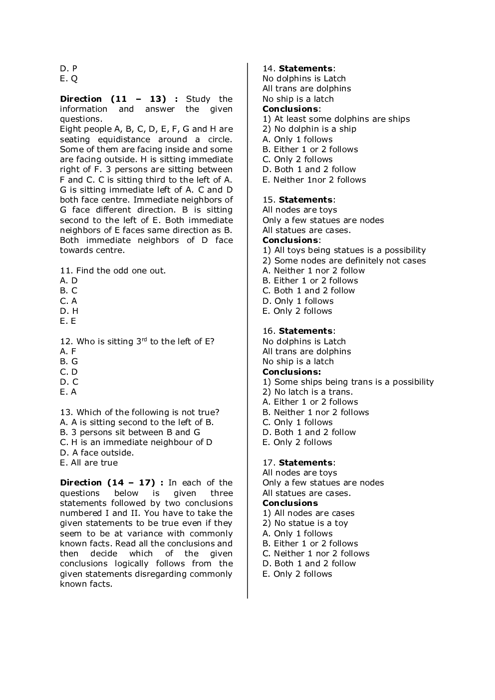 IBPS RRB Previous Year Question Paper-2 With Solutions-2019 - Page 3