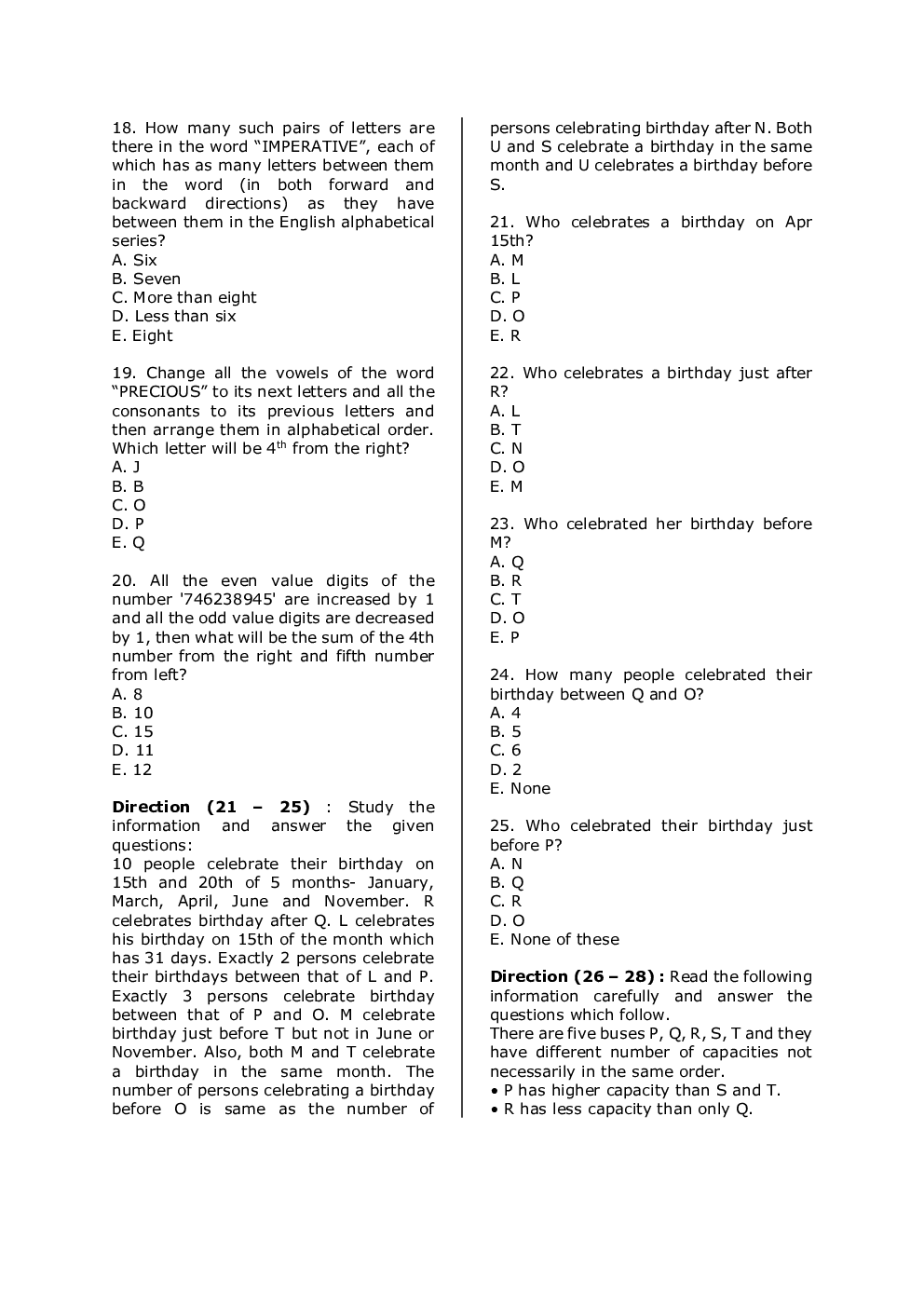 IBPS RRB Previous Year Question Paper-2 With Solutions-2019 - Page 4