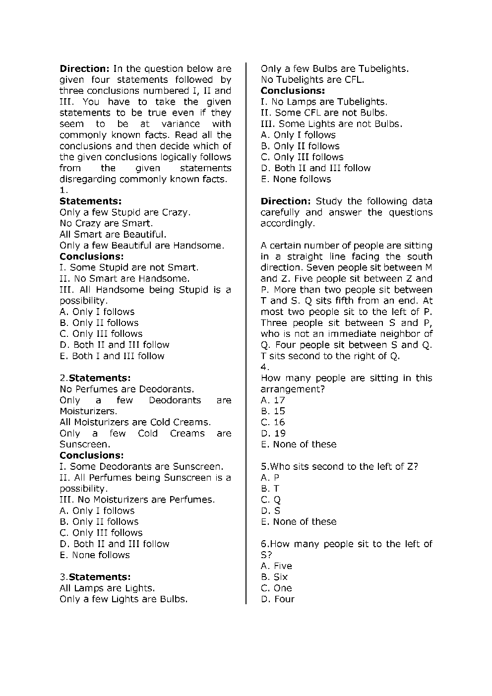 IBPS RRB Previous Year Question Paper-4 With Solutions-2020 - Page 2