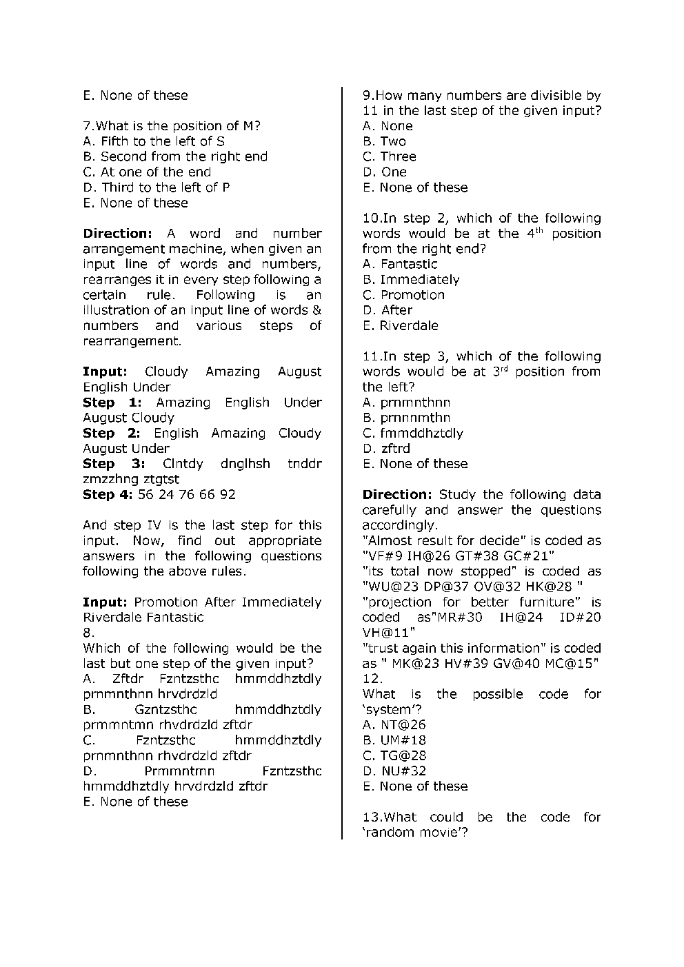 IBPS RRB Previous Year Question Paper-4 With Solutions-2020 - Page 3