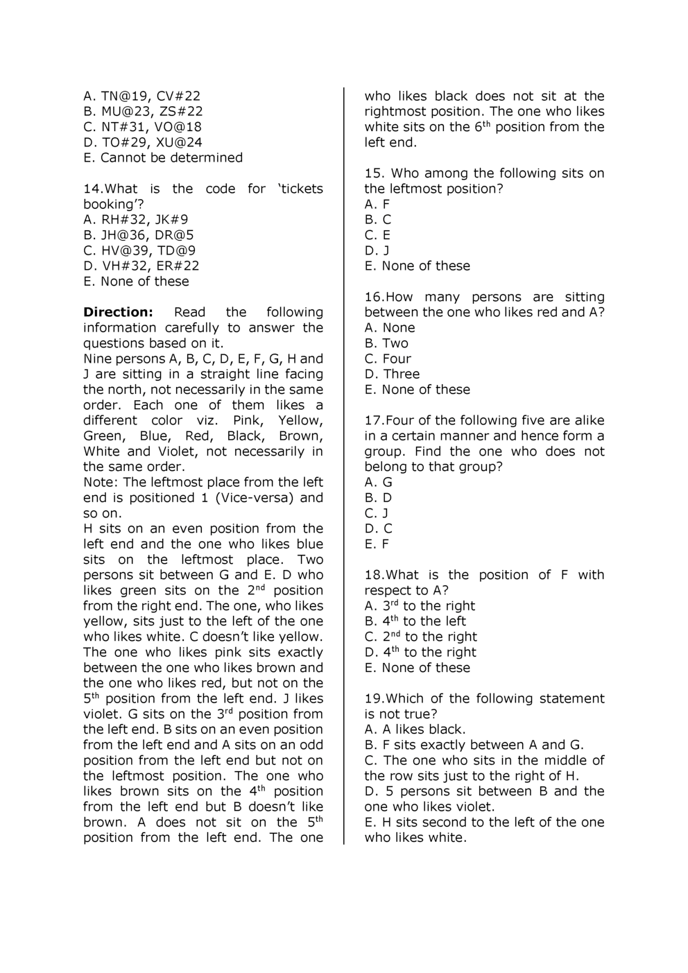 IBPS RRB Previous Year Question Paper-4 With Solutions-2020 - Page 4