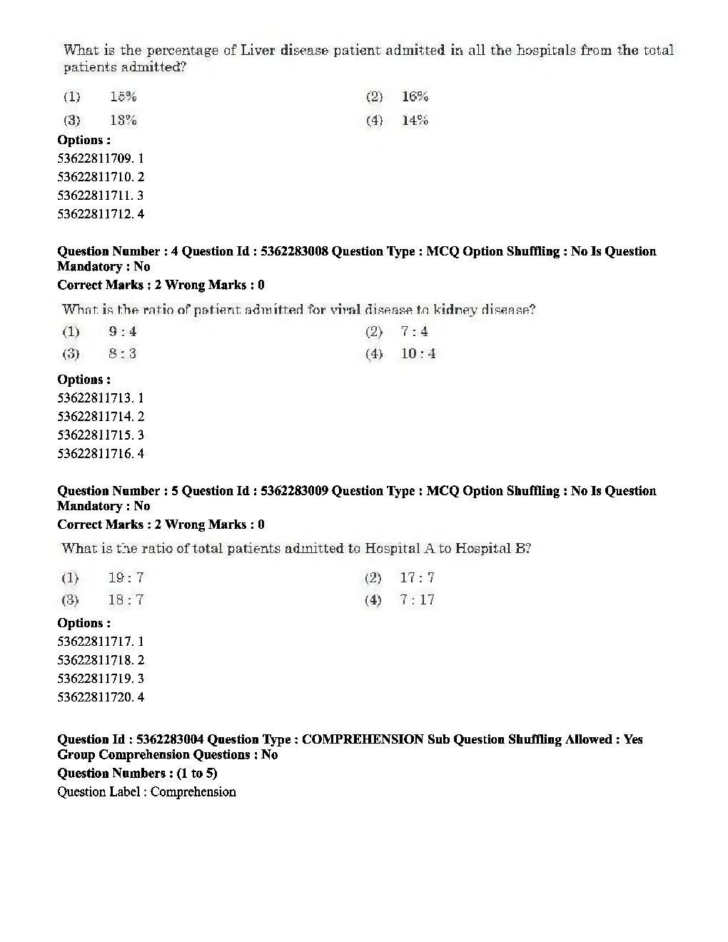 UGC NET Population Studies Question Papers 2020 - Page 4