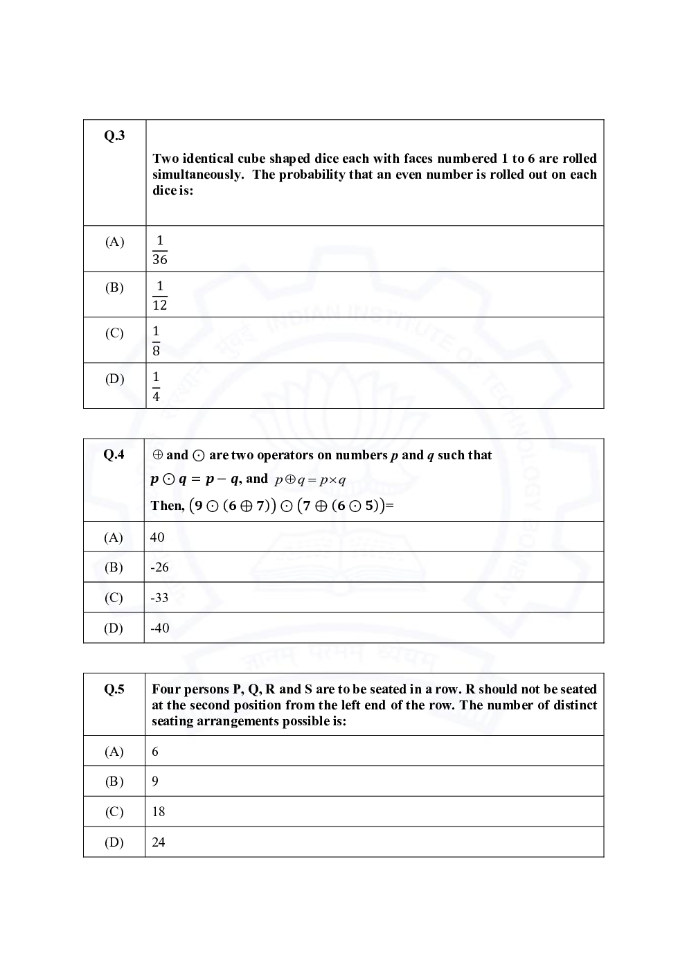 GATE 2021 Previous Year Question Paper with Answer Key For Aerospace Engineering - Page 4