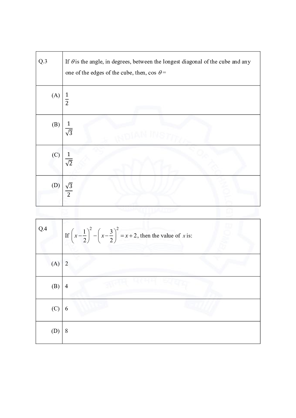 GATE 2021 Previous Year Question Paper with Answer Key For Computer Science And Information Technology - Page 4