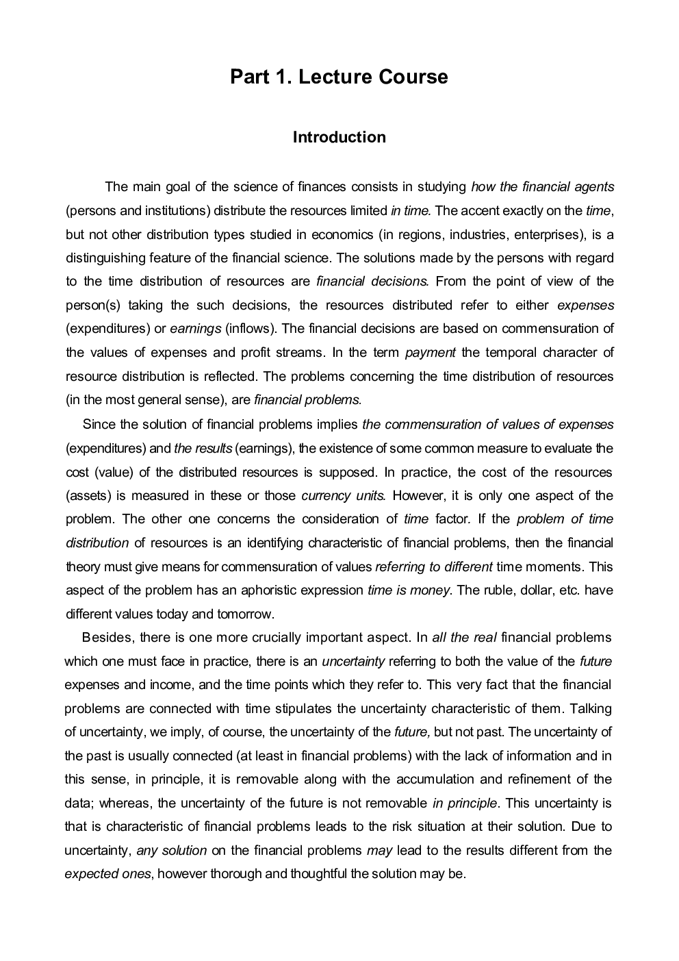 CBSE Class-12th PCMStudy Material Financial Mathematics - Page 2