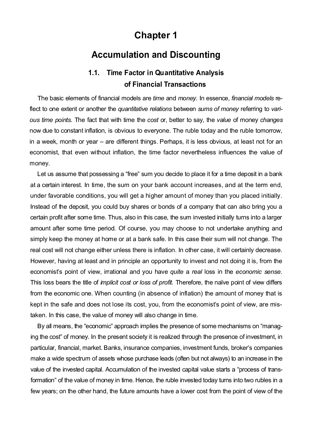 CBSE Class-12th PCMStudy Material Financial Mathematics - Page 4