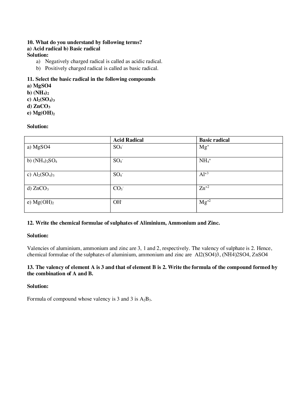 ICSE Class-9th Study Material Chemistry - Page 5