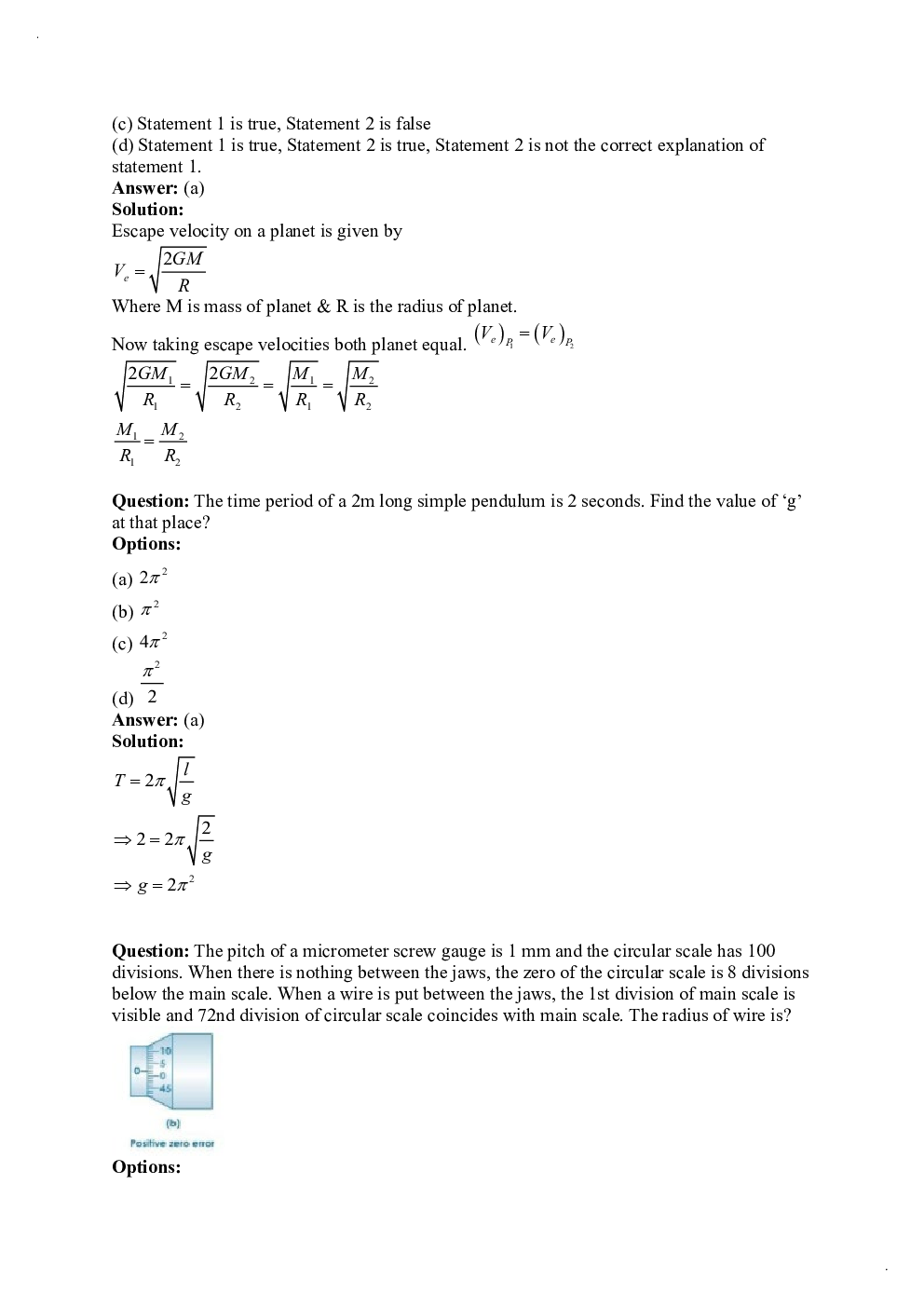 JEE Main 2021 Previous Year Question Paper with Solutions (Session-1, Shift-1  25 February) - Page 4