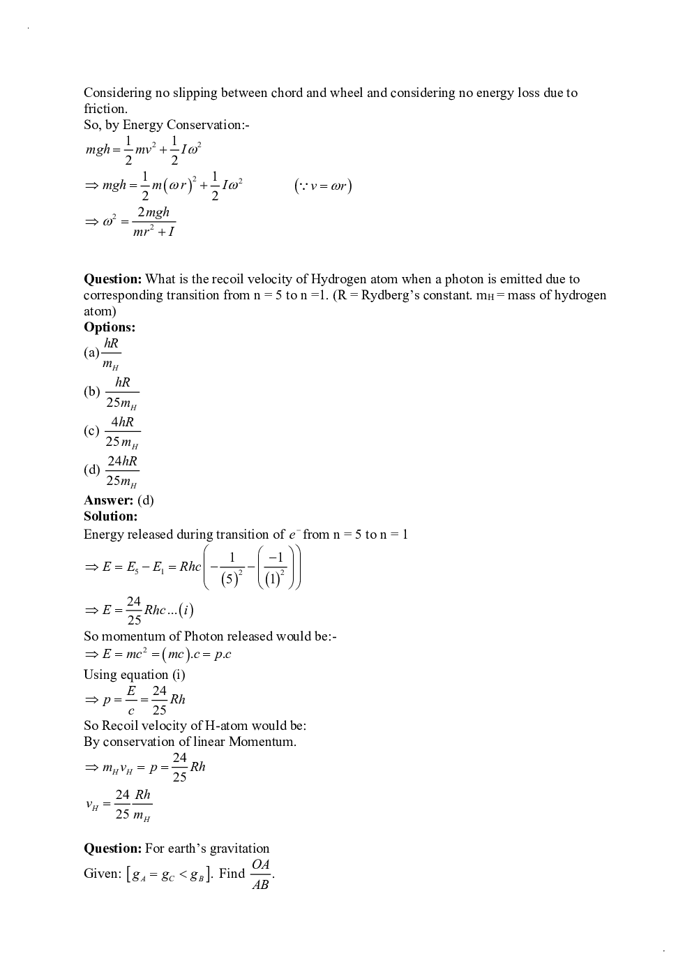 JEE Main 2021 Previous Year Question Paper with Solutions (Session-1, Shift-2  26 February) - Page 3