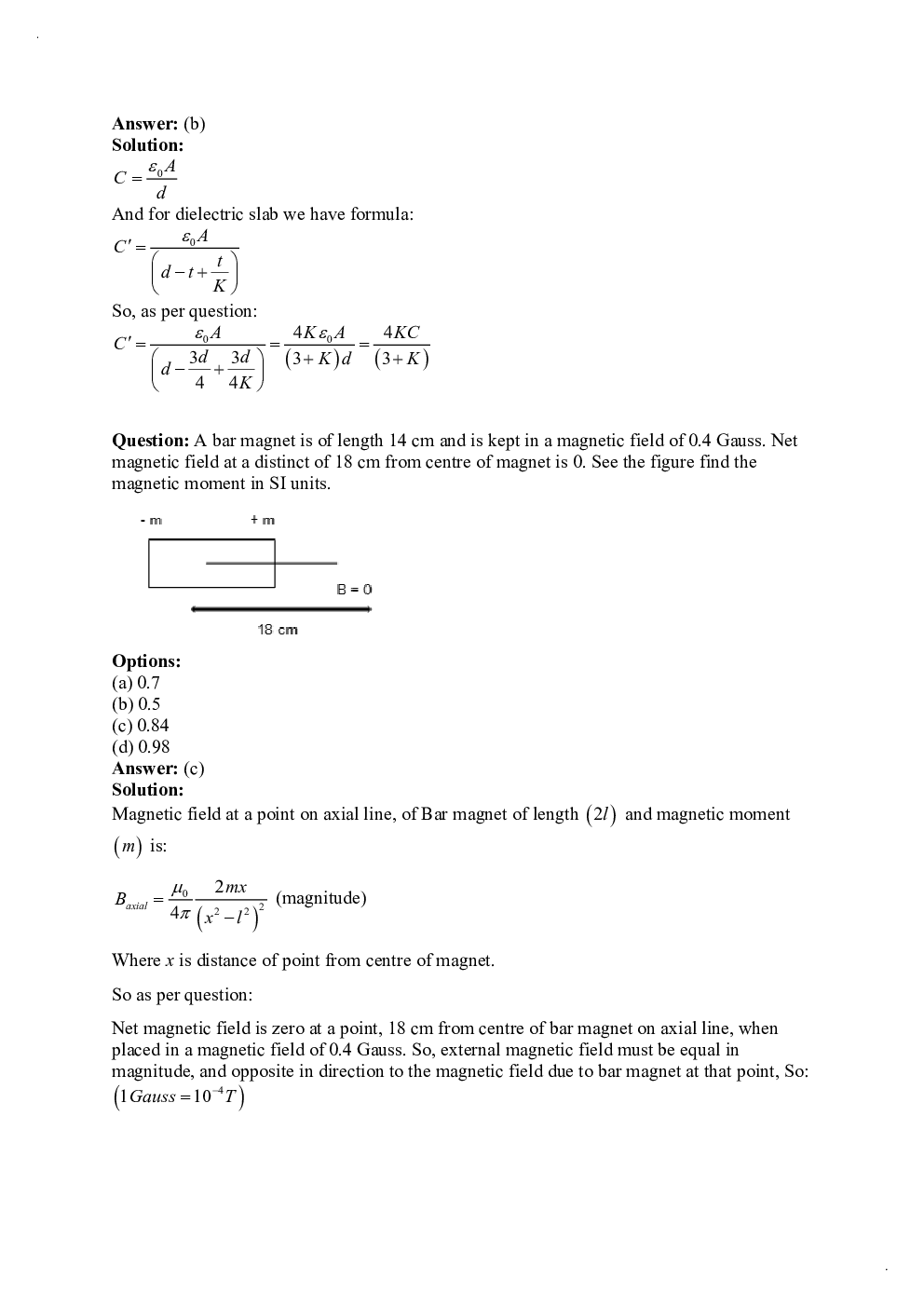 JEE Main 2021 Previous Year Question Paper with Solutions (Session-2, Shift-1  16 March) - Page 3