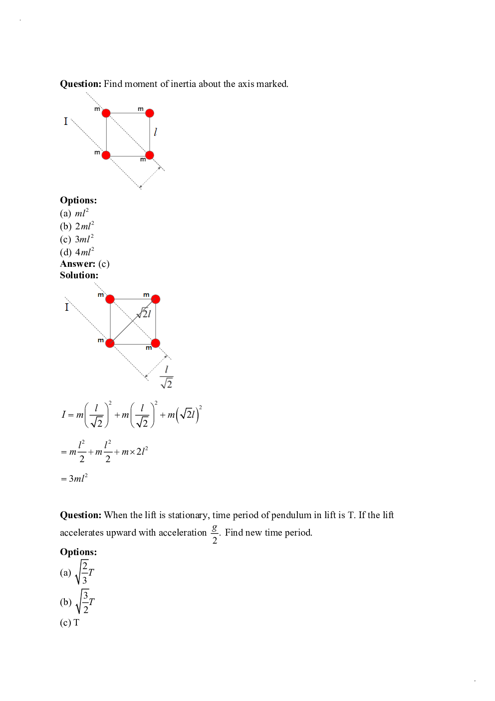 JEE Main 2021 Previous Year Question Paper with Solutions (Session-2, Shift-1  16 March) - Page 5