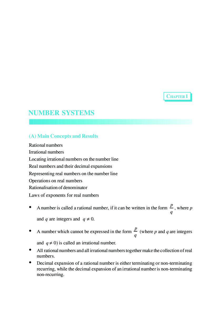 CBSE  Class-9th Study Material Mathematics - Page 4