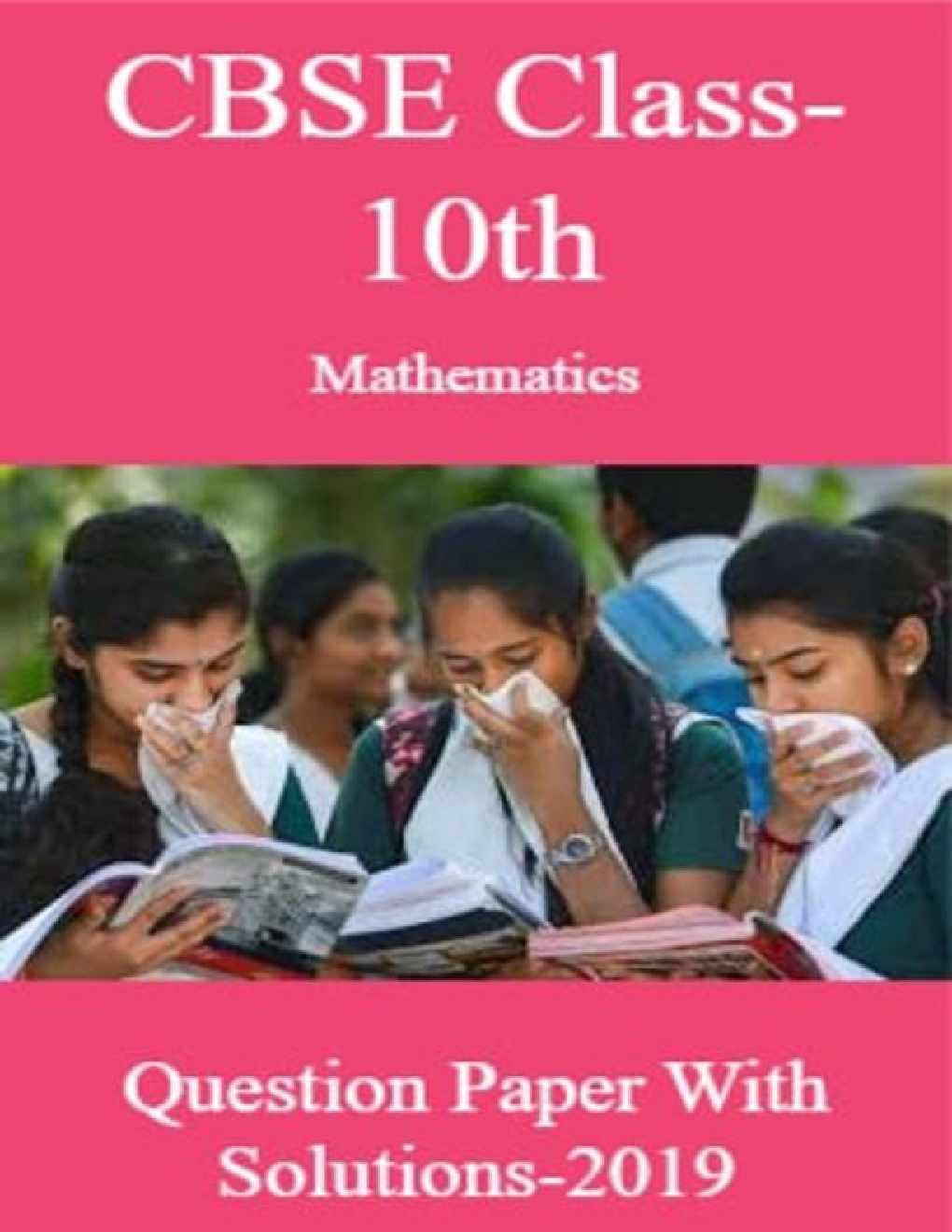 CBSE Class-10th Mathematics Question Paper With Solution-2019 - Page 1