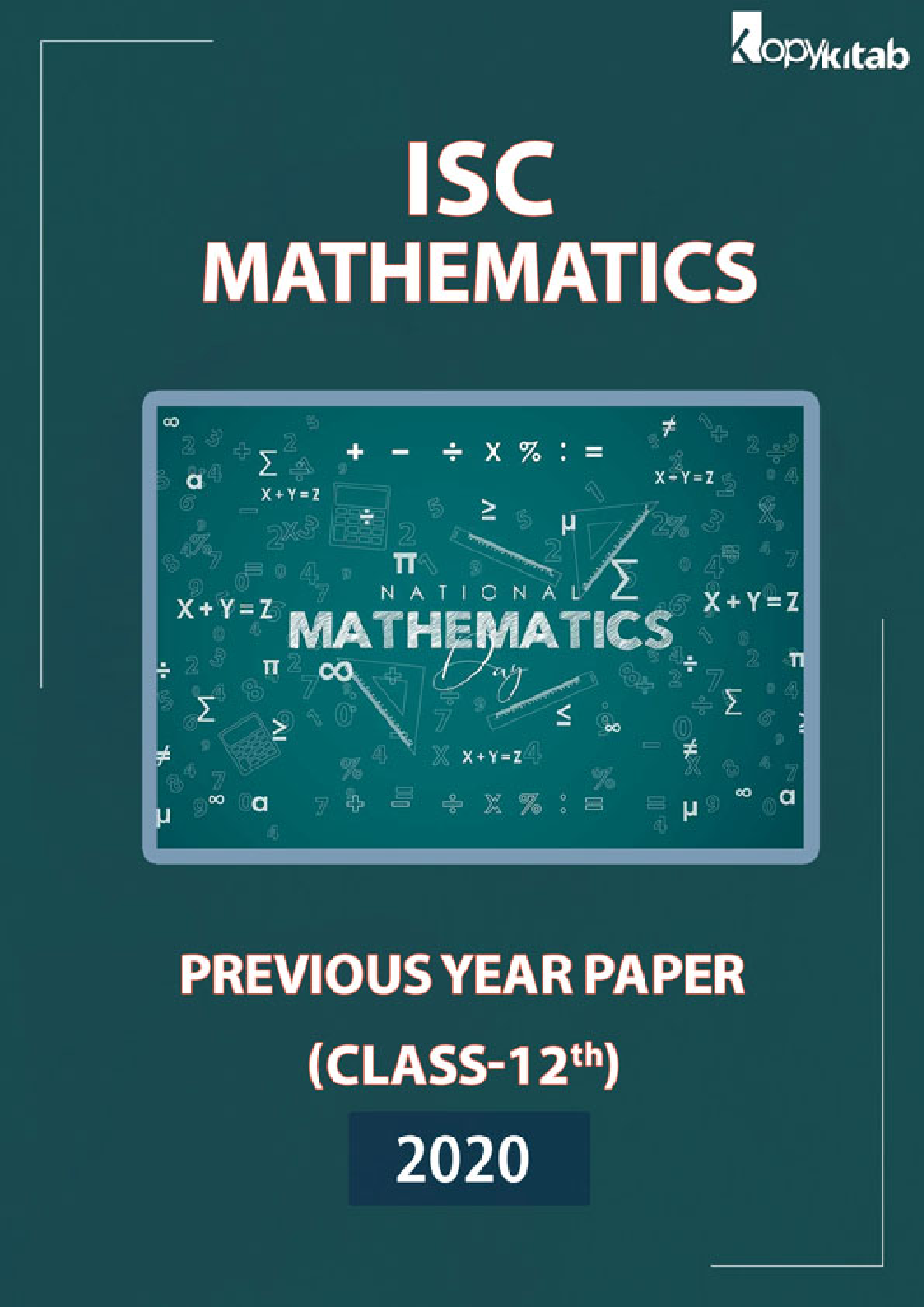 ISC Previous Year Paper Class-12 Mathematics 2020 - Page 1