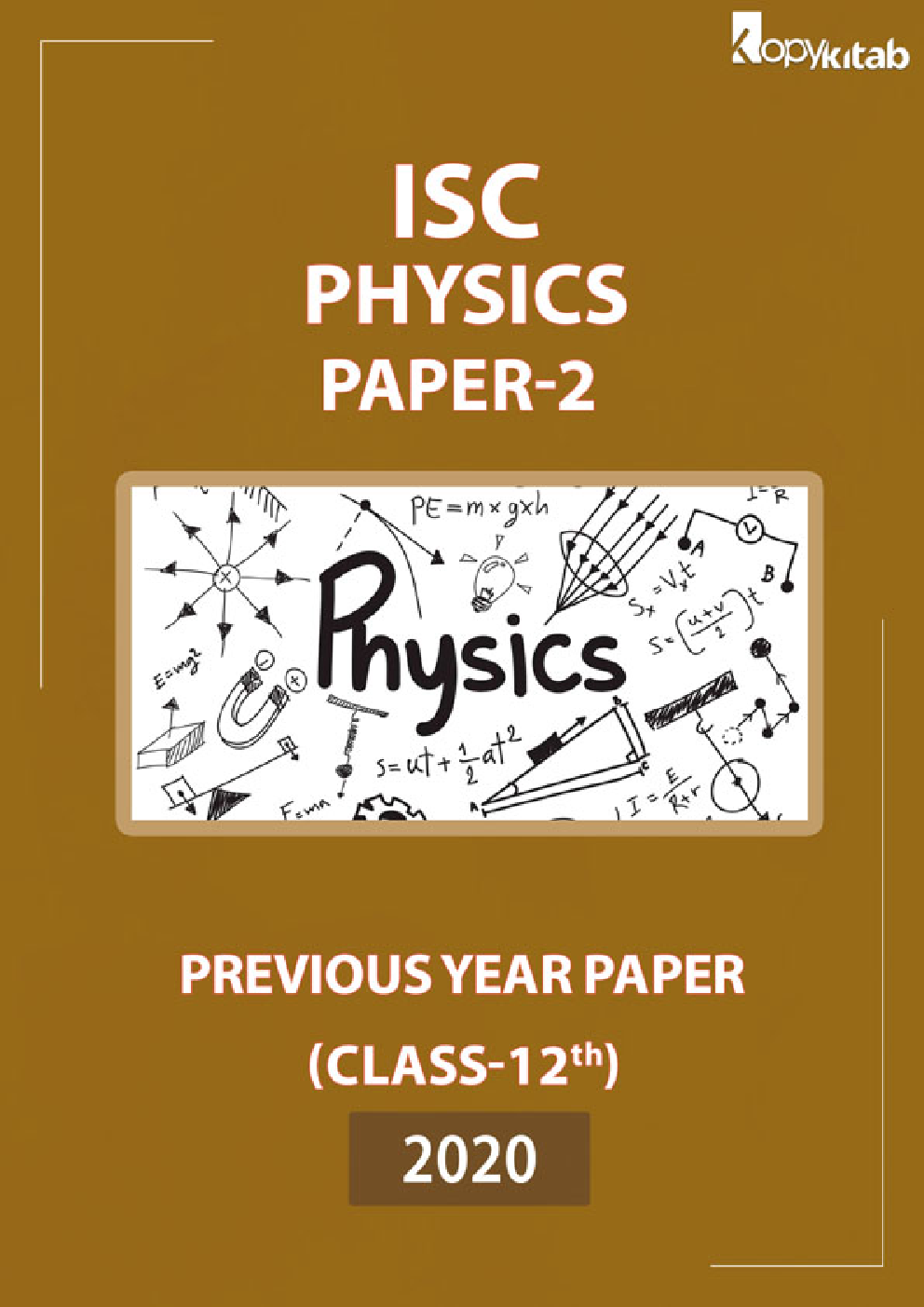 ISC Previous Year Paper Class-12 Physics Paper-2 2020 - Page 1