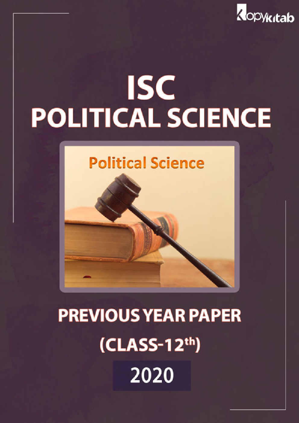 ISC Previous Year Paper Class-12 Political Science 2020 - Page 1