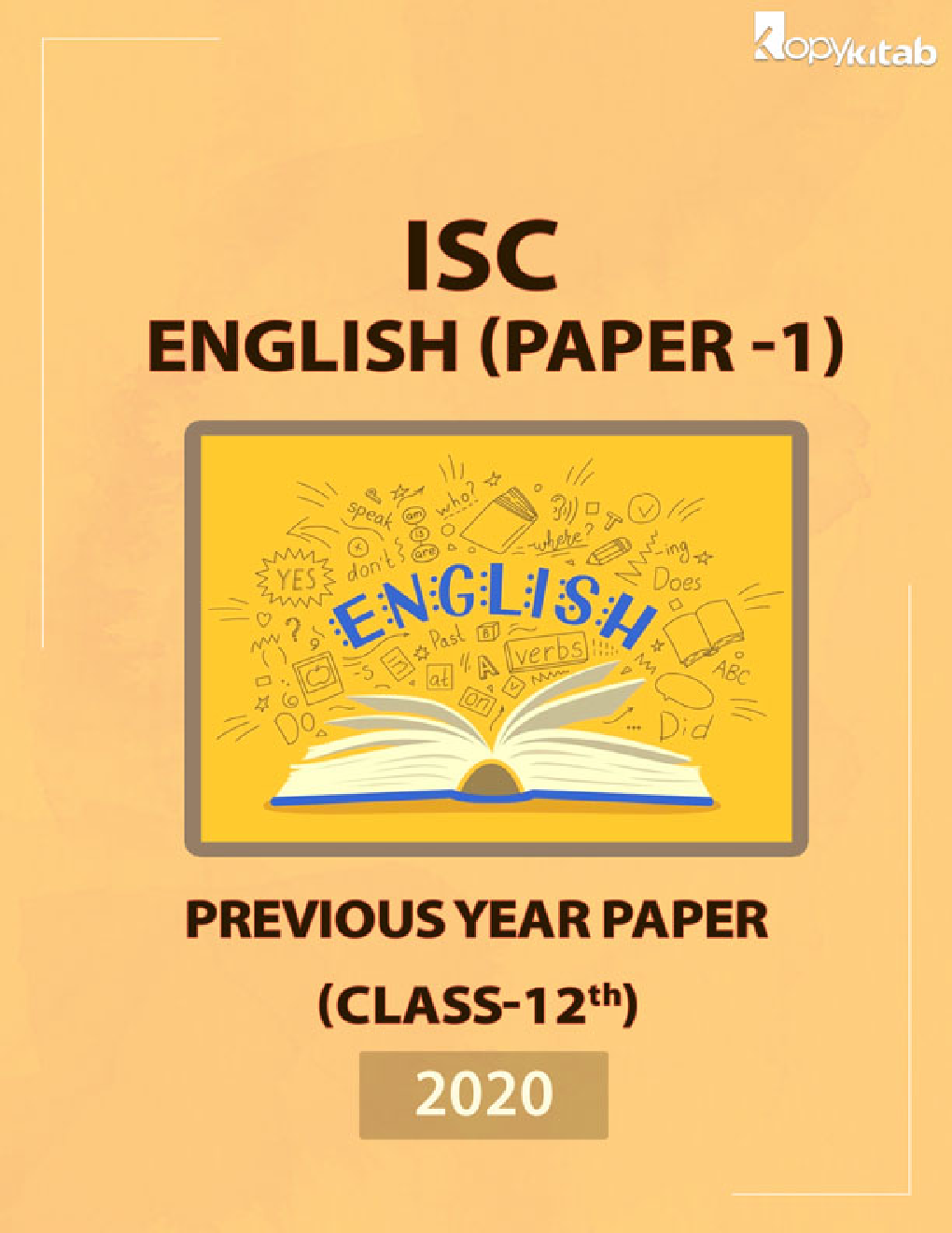 ISC Previous Year Paper Class-12 English Paper 1 2020 - Page 1