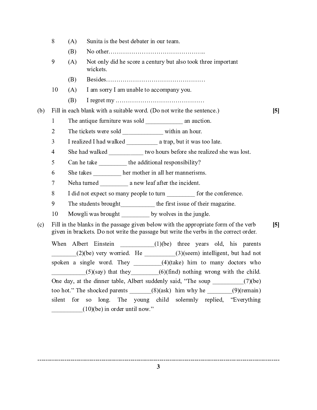 ISC Previous Year Paper Class-12 English Paper 1 2020 - Page 4