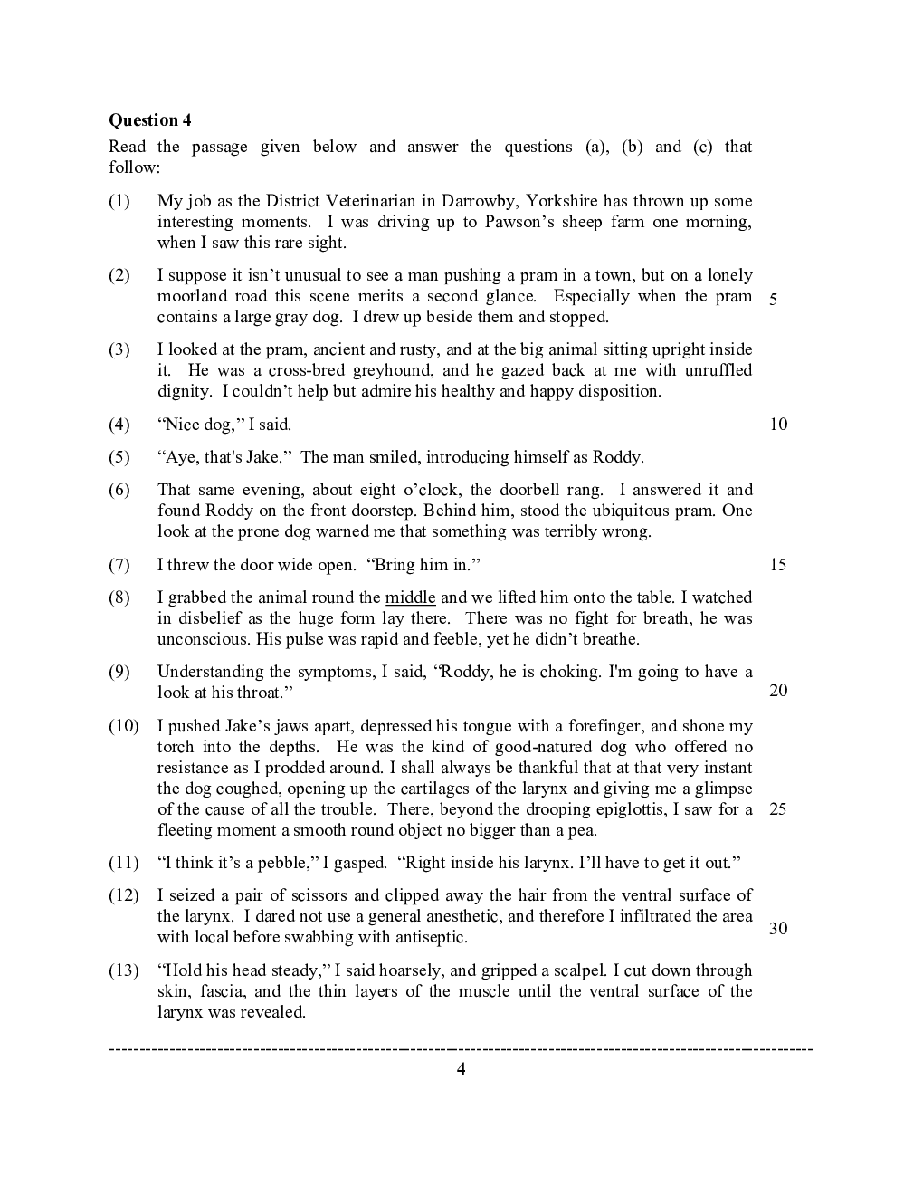 ISC Previous Year Paper Class-12 English Paper 1 2020 - Page 5