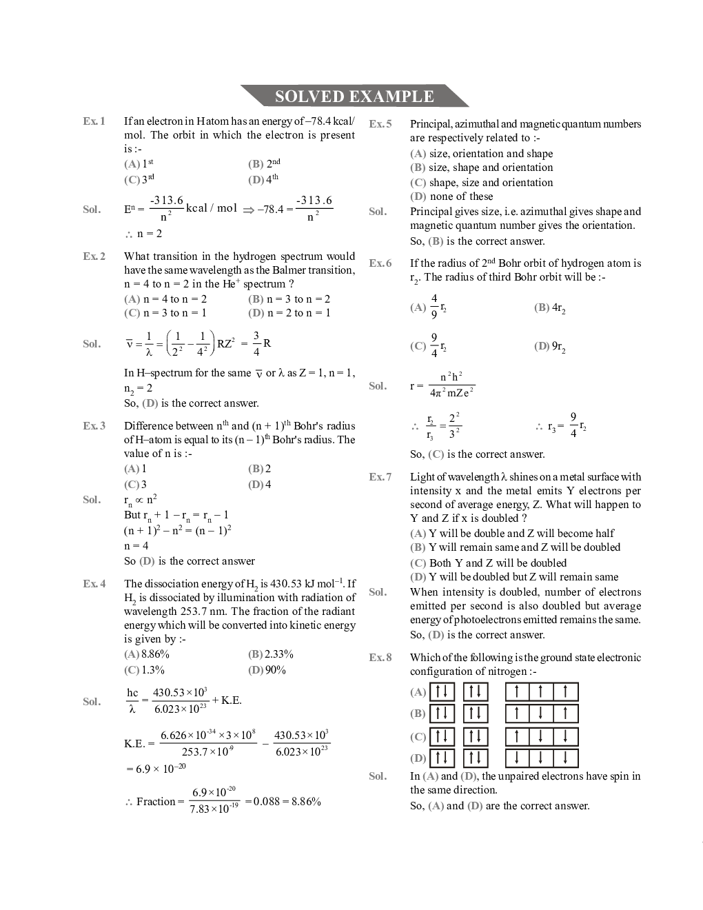 NEET Study Material of Atomic Structure - Page 5