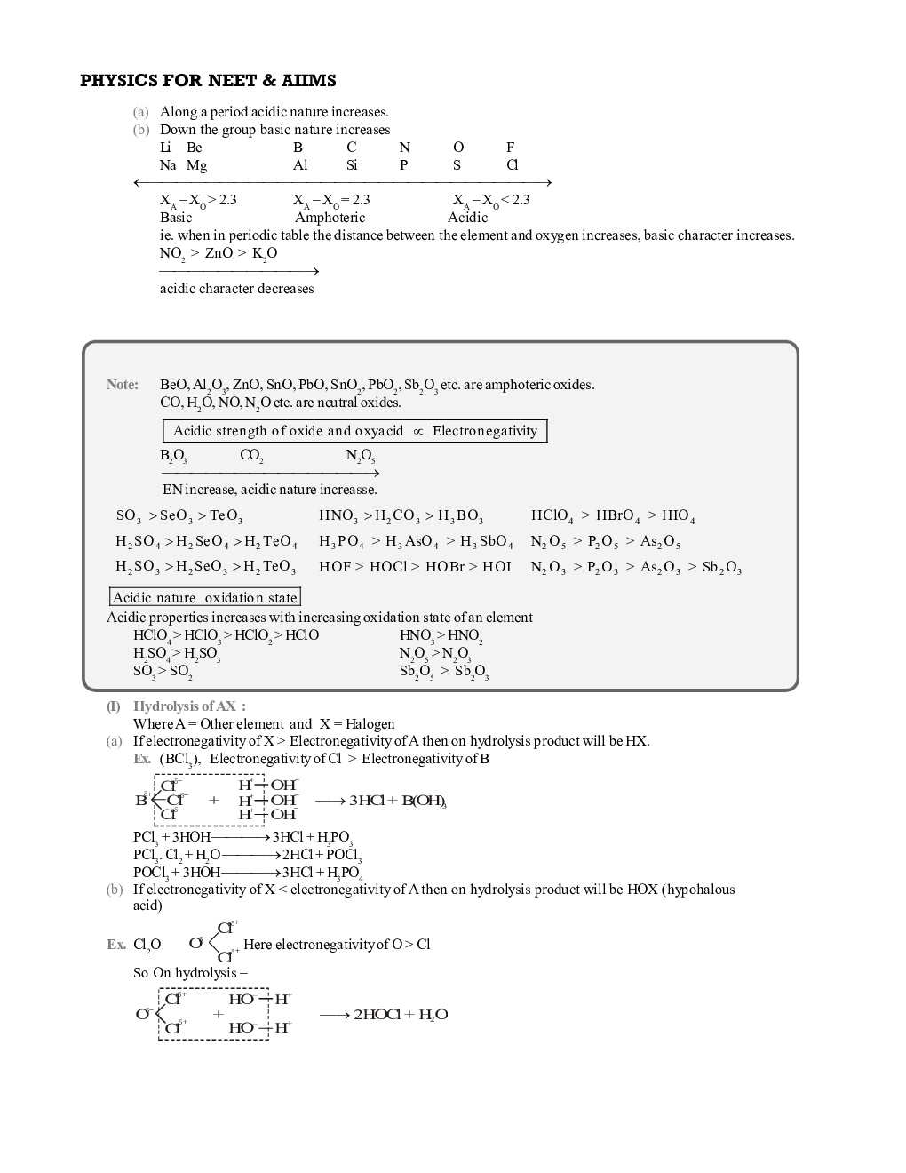 NEET Study Material of Periodic Table - Page 3