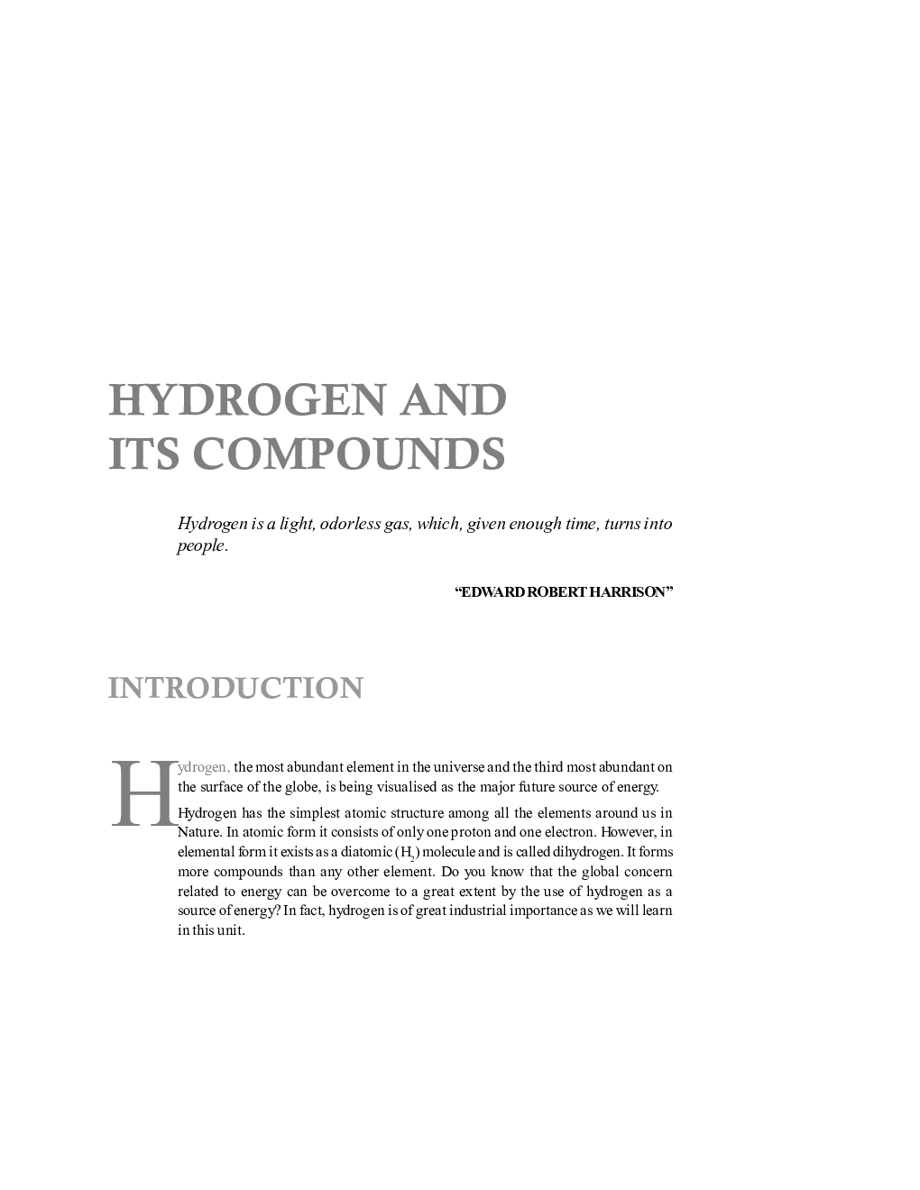 NEET Study Material of Hydrogen and Its Compounds - Page 2