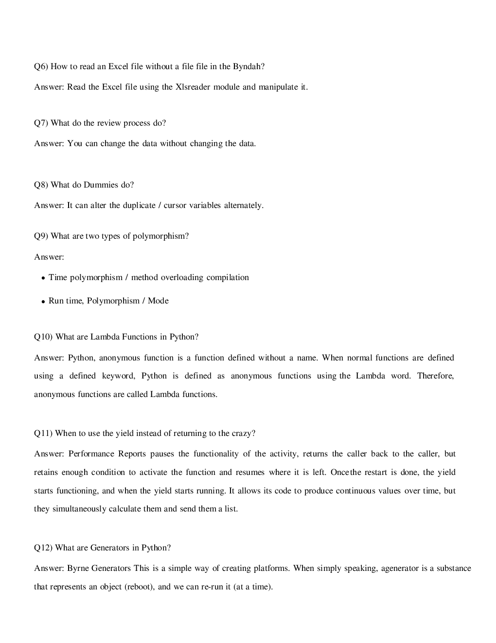 Data Science And Machine Learning With Python Interview Questions with Answer - Page 3