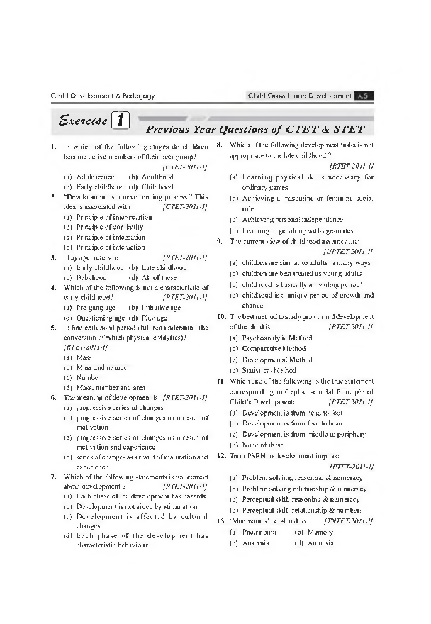 CTET Study Material Paper-I Complete Study Guide - Page 3