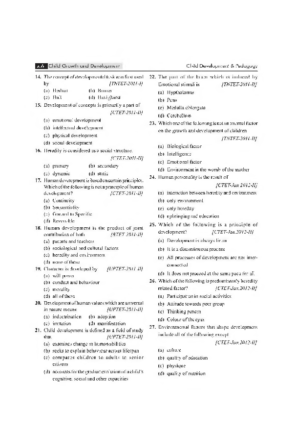 CTET Study Material Paper-I Complete Study Guide - Page 4