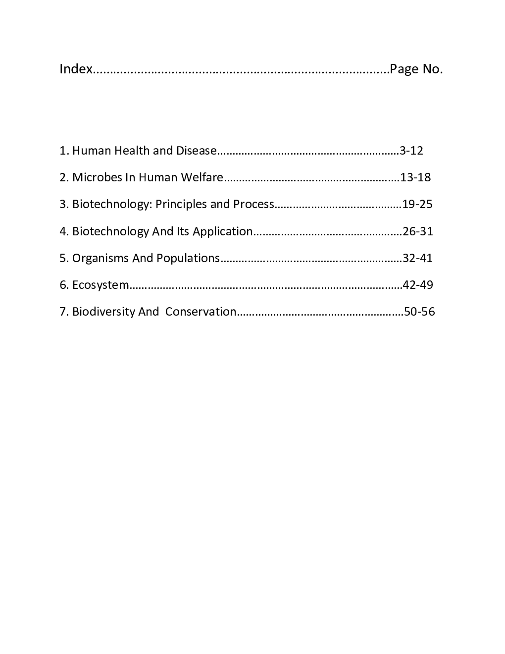 CBSE Class-12th Biology Term-II Best Example - Page 2