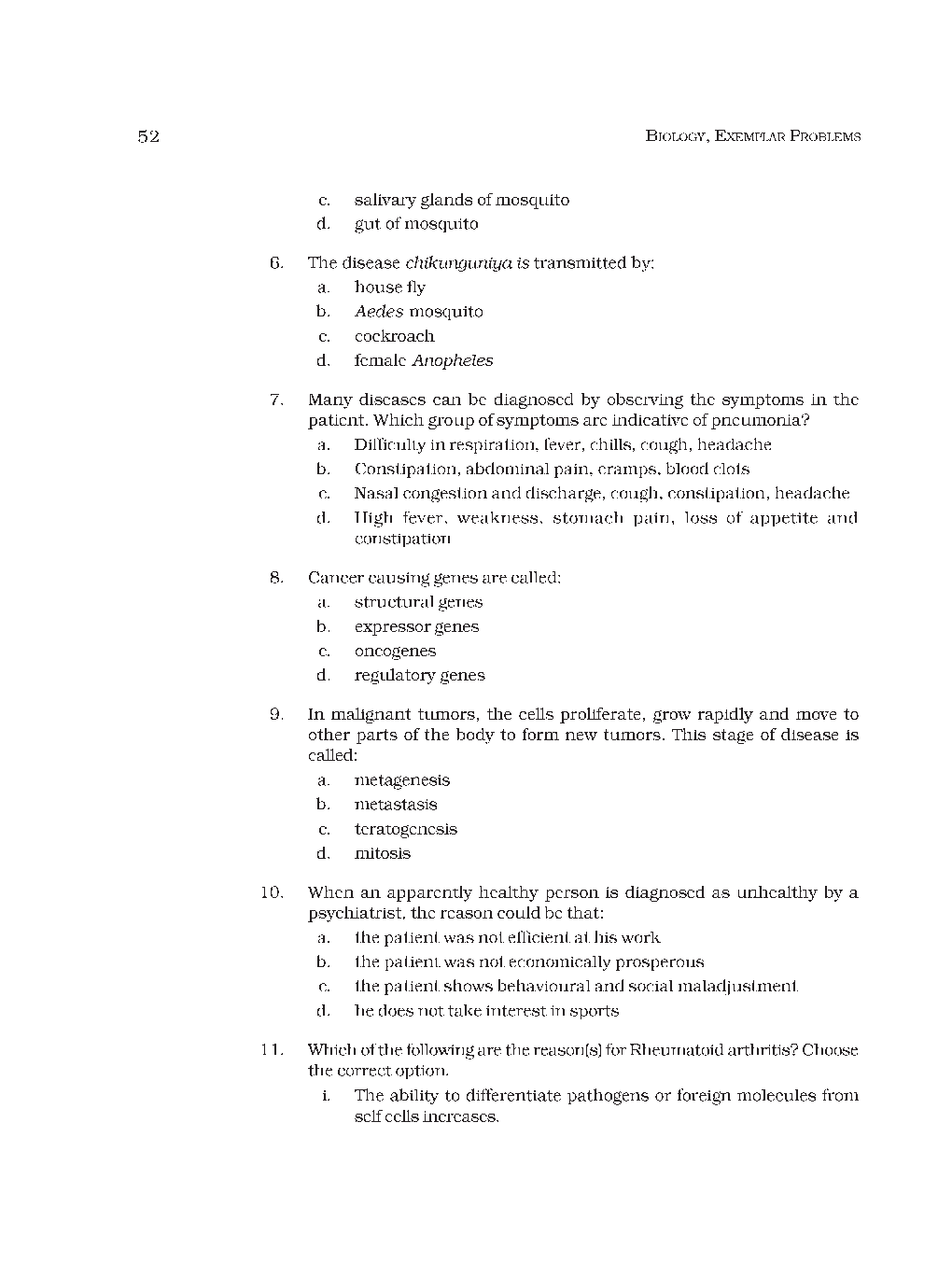 CBSE Class-12th Biology Term-II Best Example - Page 4