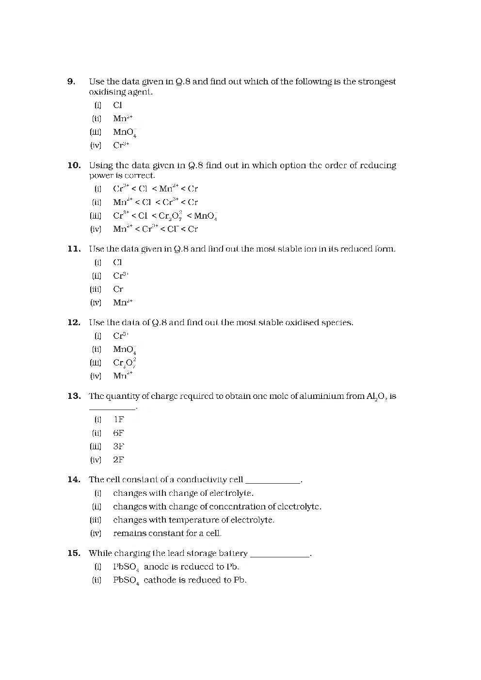 CBSE Class-12th Chemistry Term-II Best Exampler - Page 5