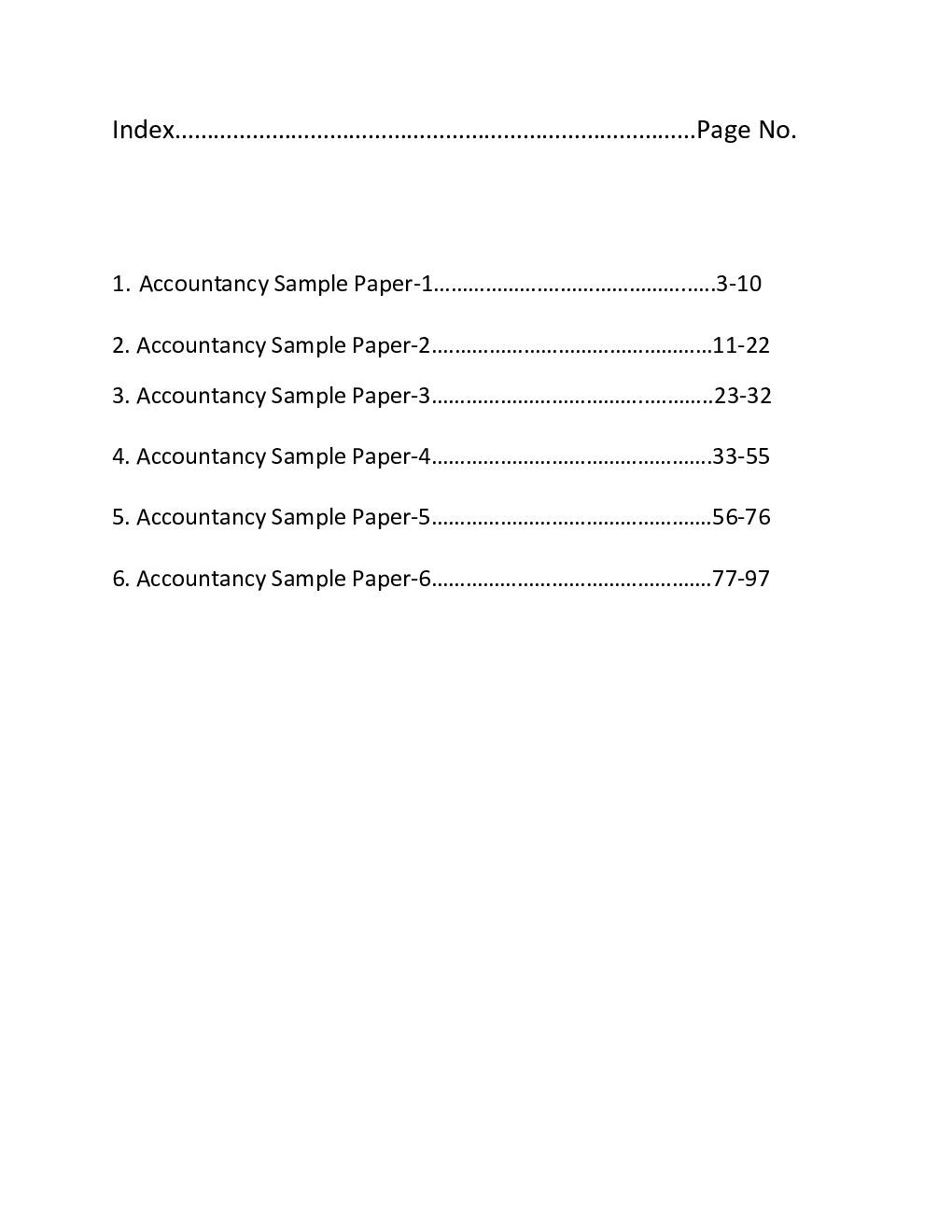 CBSE Class-12th Accountancy Term-II 6 Year Sample Papers - Page 2