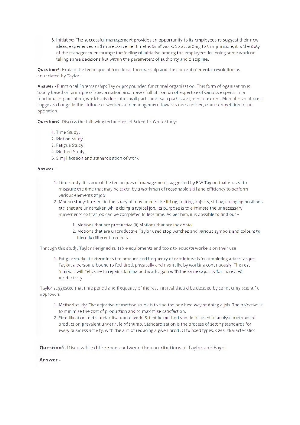 CBSE Class-12th Business Studies Term-II Exemplar - Page 5