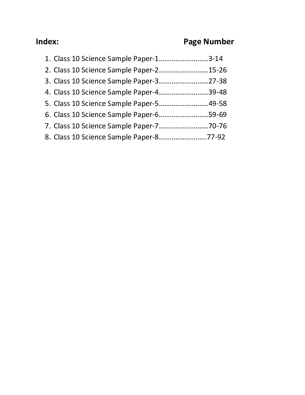 CBSE Class-10th Science Term-II Sample Paper - Page 2