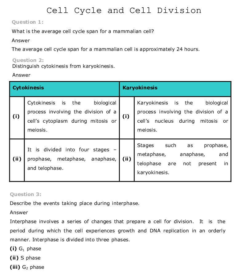 CBSE Class-11th Biology Term-II Exemplar - Page 3