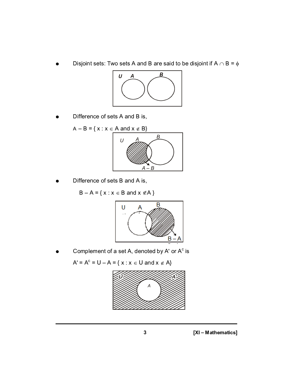 CBSE Class-11th Maths Term-II Study Material - Page 5