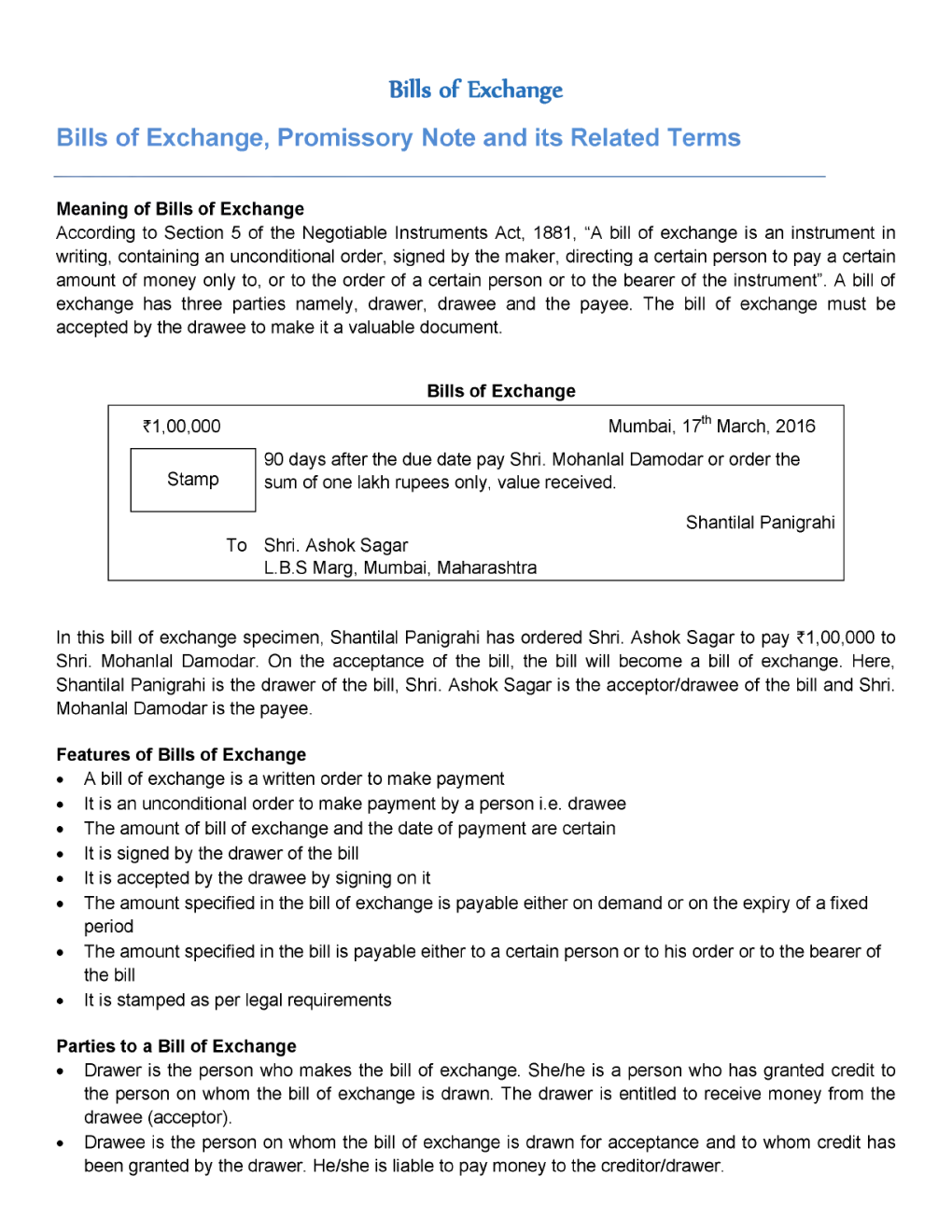 CBSE Class-11th Accountancy Term-II Revision Notes - Page 3