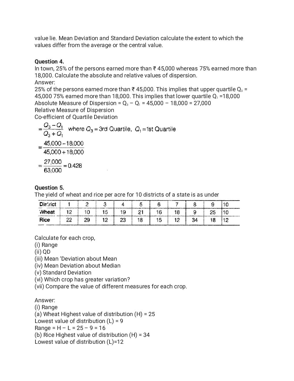 CBSE Class-11th Economics Term-II Exemplar - Page 4