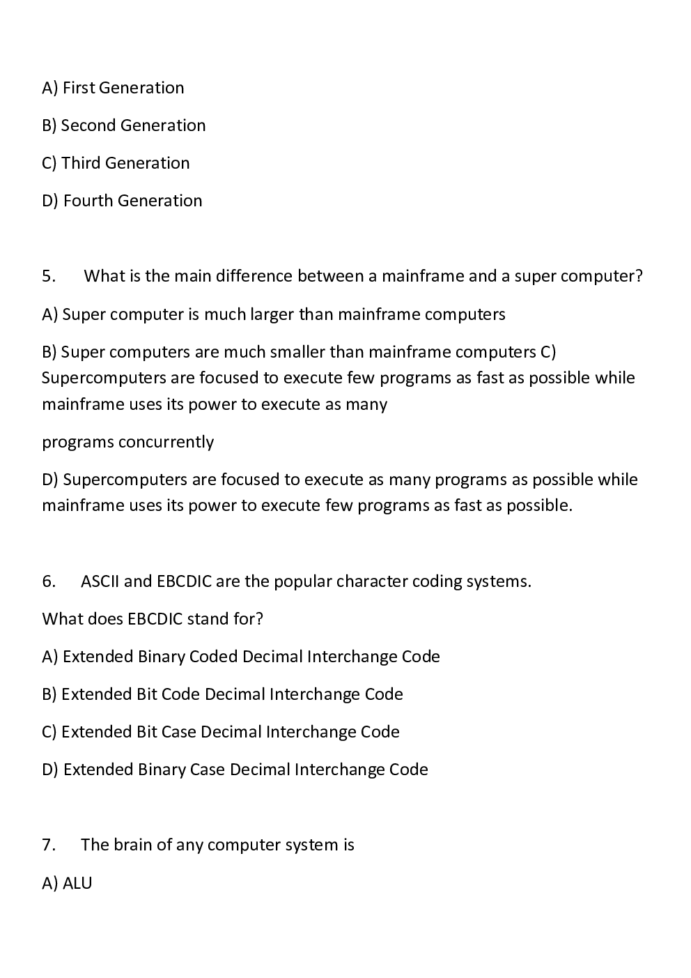 General Knowledge Computer Related MCQs in English for All Competitve Exam - Page 3