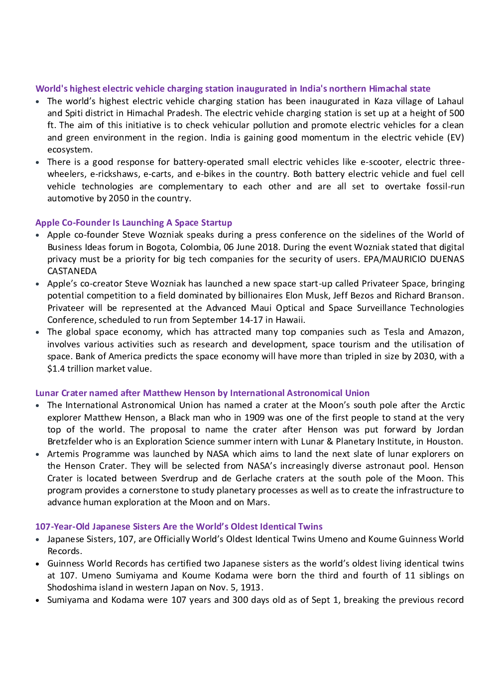 Current Affairs September 2021 in English - Page 4