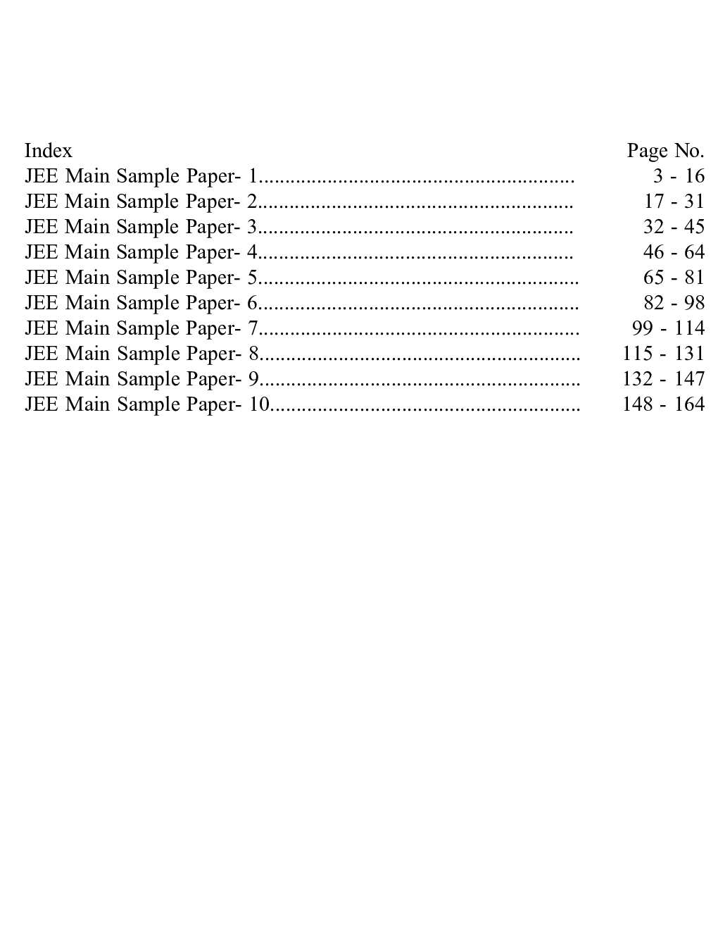 10 Solved Sample Papers For IIT-JEE Mains - Page 2