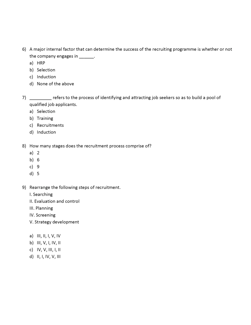 IBPS SO Mains HR/Personal Officer Previous Year Question Paper-2019 With Answer - Page 3