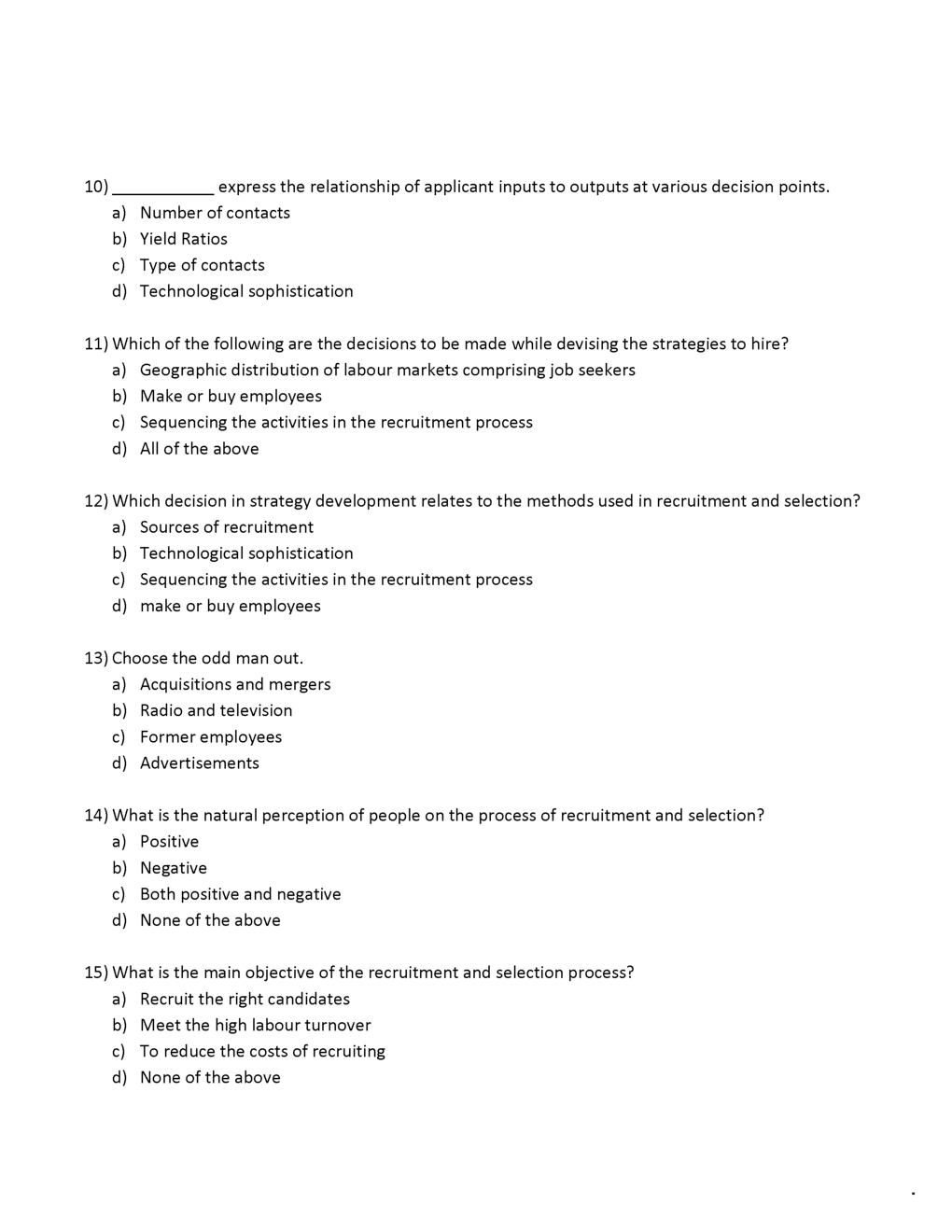 IBPS SO Mains HR/Personal Officer Previous Year Question Paper-2019 With Answer - Page 4